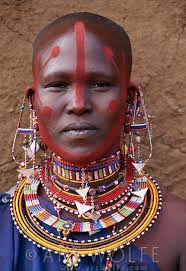 Africa Portrait Of A Maasai Woman Kenya C Art Wolfe Tribal People African People African Culture