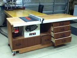 Workstation For My Jet Contractor Saw By Snhacket01 Woodworking Community Woodworking Table Saw Router Table Plans Table Saw
