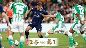 Whilst madrid have kept three consecutive clean sheets in all competitions, the two most recent of those came against getafe and cadiz who are two of la liga's. Real Madrid C F On Twitter Ft Realbetis 2 1 Realmadrid 40 Sidnei 82 Tello 45 3 Benzema P Emirates Realbetisrealmadrid
