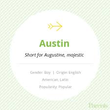 Austin Baby Names Names With Meaning Baby Girl Names