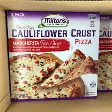 People Are Obsessed With These Cauliflower Pizzas At Costco Cauliflower Crust Cauliflower Crust Pizza Cauliflower Pizza