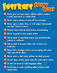 6 internet safety tips to stay safe online. Safety Rules For Using The Internet Cdps P3 2012 13