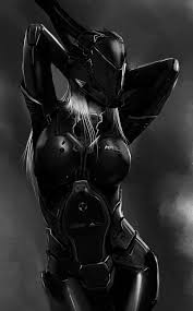 Black And White Robot Wallpaper Best 50 Dark I Phone Wallpapers Best 50 Dark I Phone Wallpapers Iphone Wallpapers Best Picture For Wallpaper Preto In 2020 Cyberpunk Girl Female Robot Cyberpunk