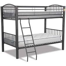 The beds can be used as twins as well. Twin Over Twin Bunk Bed Black 0706b Industrial Metal Afw Com