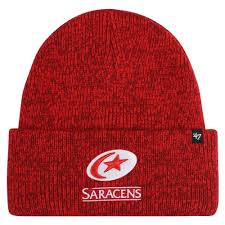 Saracens 47 Brand Red Brain Freeze Knit Hat