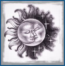For more information and source, see on this link : Resultado De Imagen Para Dibujos A Lapiz Chidos Tatuaje Sol Y Luna Sol Luna Arte De Luna