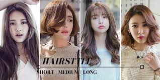 时尚 短发 中长发 长发 不同造型 hair stiles medium long fashion makeup