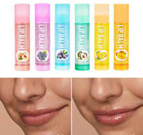 Bosuya Lip Balm with Vitamin E - Pack of 6 Moisturizing Lip Care Products  for Skincare Comfort - Christmas Gifts 1 Set