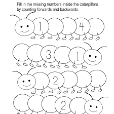 There are no worksheets here! Kindergarten Wsheets On Twitter Kids Can Practice Their Counting Skills With This Free Kindergarten Worksheet They Are Asked To Fill In The Missing Numbers Inside The Caterpillars By Counting Forwards And Backwards