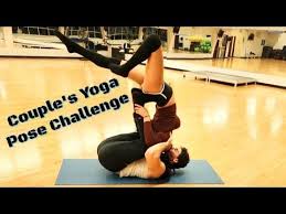 Couple S Yoga Pose Challenge Youtube Couples Yoga Poses Couples Yoga Yoga Poses