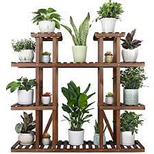 Lively up your space with our timber edge floating shelves. Buy Tovacu Wood Plant Stand Indoor Outdoor 16 Potted Multi Tiered Flower Pot Shelf Rack 43 3 Large Plant Holder Shelves For Garden Balcony Patio Living Room Heavy Duty Vertical Online In Indonesia B08jq4cvqp
