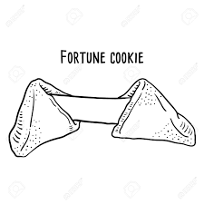 Drawing definition, the act of a person or thing that draws. Hand Drawn Illustration Of Fortune Cookie Royalty Free Cliparts Vectors And Stock Illustration Image 108849696