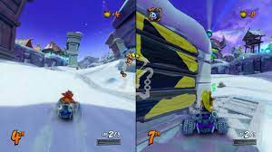 Crash Team Racing Nitro Fueled Split Screen Race Youtube