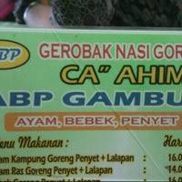Harga gerobak aluminium nasi goreng. Gerobak Nasi Goreng Cak Ahim Jalan A Yani Km 14