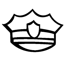 Your kids will have so much fun coloring, cutting and creating these hats. Pics For Gt Police Officer Badge Coloring Page Coloring Pages Policeman Police Officer