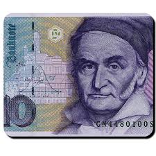 10 Mark German Mark Note Currency Carl Friedrich Gauss Money Mouse Mat  #16345 : Amazon.de: Computer & Accessories