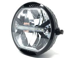 projecteur led 7 pour project cafe racer ou streetfighter homologue led headlights cafe racer headlights