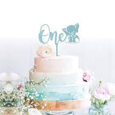 The choice and interests of girls and boys differ right from the beginning, so make sure you get a cake that appeals to them. Grantparty 1st First Birthday Cake Topper Decoration Elephant Blue One 1 1st Birthday Party Supplies Smash Cake Decorations For Baby Girls Or Boys Light Blue 1 Elephant Amazon In Health Personal Care