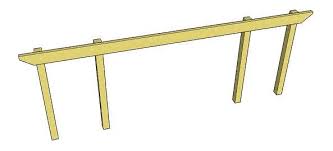 I want to limit the support posts to 4 and need to know the maximum span between the posts to avoid sagging. Pergola Beam Span
