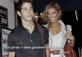 Nick jonas has reportedly split from his girlfriend, australian songbird delta goodrem. The Incredibly Long And Complicated History Of Jonas Gfs Nick Jonas Delta Goodrem Masterpost