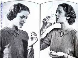 Hairstyles For April 1937 1930s Hair Hair Styles Of Mice And Men