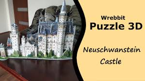 This video shows how the 216 plastic pieces fit together to form a strong and. Puzzle 3d Wrebbit Neuschwanstein Castle 890 Elementow Youtube