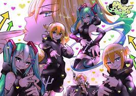 Hatsune Miku Kagamine Len Crazy Beat Vocaloid Hatsune Miku Miku