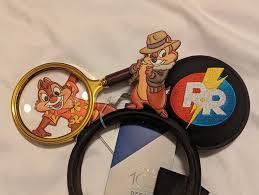Chip And Dale Rescue Rangers Gadget Zipper Disney 100 Ears Headband | eBay