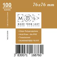 Gaming card sleeve manufacturing is a fairly complex process consisting of a number of stages. Mtl Card Sleeves Soft S76 Klar Grosse 76x76 100 Pcs Ebay