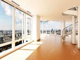 A guard is a building component or a system of building components located. Modern Interior With Stair S Overlooking A City 3d Model Scene Stock Photo Picture And Royalty Free Image Image 20163774