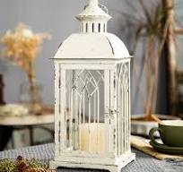 Amazon.com: Centros de mesa de faroles de vela decorativos ...