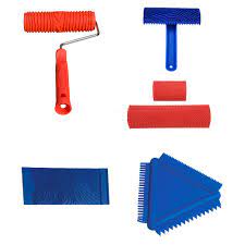 How to choose the right paint roller for your work. Jjdd Wood Graining Painting Tool Set Art Wallpaper Imitation Wood Grain Tool With Handle Wall Decoration Empaistic Pattern Roller Painter Wall Texture Art Painting Tool Set Buy Online In Greenland At Greenland Desertcart Com Productid