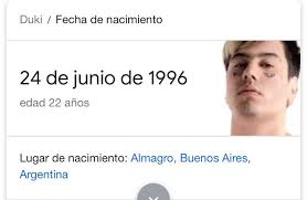 Desde el saludo de sus compañeros en la habitación hasta el asado por la tarde. Nachop On Twitter Manana Es El Cumpleanos De Duki Messi Y Riquelme Todavia No Entiendo Por Que No Es Feriado Nacional