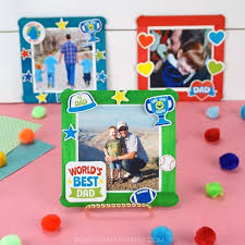All of these are sure to delight mom, but they'd also make great gifts for dads, grandparents, or anyone else. Father S Day Photo Frame Craft I Heart Crafty Things