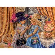 Puzzles robert andrea → comparaison des prix des puzzles dans les magasins. Playing Dress Up 300 Large Piece Jigsaw Puzzle Spilsbury