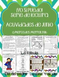 Yo Si Puedo Serie De Lectura Actividades De Junio Grados 1 3 Elementary Spanish Lessons Teaching Printables English Language Learners Activities