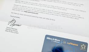 Miles and more credit card. Miles And More Card Point Card From Lufthansa Editorial Stock Image Image Of Modern Lounge 120461434