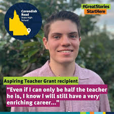 Ben McLeish graduated from Cavendish Road SHS