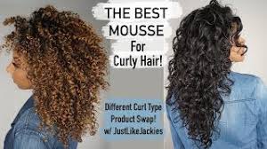 The mousse defines curls and waves and adds lots of volume. The Best Mousse For Curly Hair Product Swap W Justlikejackies Biancareneetoday Youtube