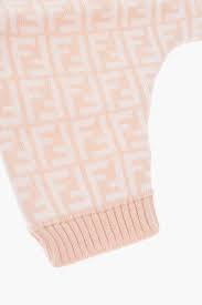 This domain is for use in illustrative examples in documents. Fendi Kids All Over Logo Knit Bunx Pants Girls Glamood Outlet