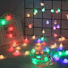 Renkli Top Led Isiklar Boyle Ledler Odalara Efsane Bir Hava Katiyor 2 Metre 20 Adet Ledli 49 99 Tl Pil Ile Calismaktadir Led Yaratici Instagram