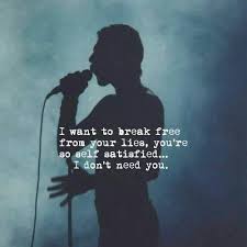 No copyright infringement intended, i only add the lyrics for the hard of hearing.i do not make any money from this video, if any ads appear they are courtes. Lyrics To Live By I Want To Break Free Queen Lyrics To Live By