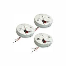 The smoking sensing feature is equipped with photoelectric technology to prevent any chances of false. Kidde Smoke Carbon Monoxide Detector 9v Battery Backup Voice Alarm 3 Pack