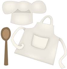 Silhouette Design Store Apron And Chef Hat Diy Recipe Cards Silhouette Design Cooking Theme
