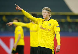 Dank zweier tore von erling haaland darf borussia dortmund weiterhin von der champions league träumen. Sbotop Champions League Red Hot Haaland Tows Dortmund To The Quarterfinals