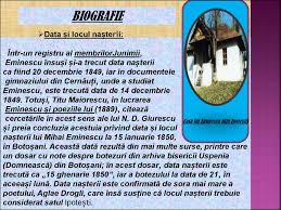 Mihai eminescu nu a suportat niciodată matematica, fiind o materie cu care nu se împăca deloc. Mihai Eminescu Prezentare Prezentaciya Onlajn