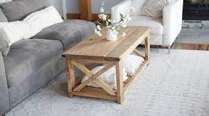 Tryde coffee table plan from ana white Farmhouse Coffee Table Beginner Under 40 Ana White