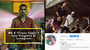 Mk rapper baru dalam malaysia yang sedang meningkat naik selain tidak lari dari gosip gosip panas dia juga kini sibuk dalam. Mk K Clique Berikan Penghargaan Kepada Ibunya