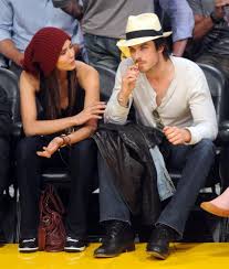 Ian Somerhalder And Nina Dobrev Photo Nian Ian Somerhalder Vampire Diaries Cute Celebrity Couples Nina Dobrev