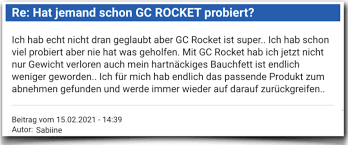 Gc rocket ist ein nahrungsergänzungsmittel, das aus den früchten von garcinia cambogia hergestellt wird. Gc Rocket Selbsttest 2021 Bewertung Erfahrung Nebenwirkungen